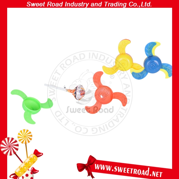 Sweet Road Fan Rotating Shaped Lollipop Toy Candy for Children