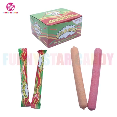 Fabricante mayorista Halal OEM Hot Sell Sour Bubble Gum Stick Candy