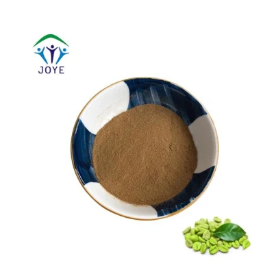 Polvo verde del ácido clorogénico del extracto el 60% del grano de café CAS 327-97-9
