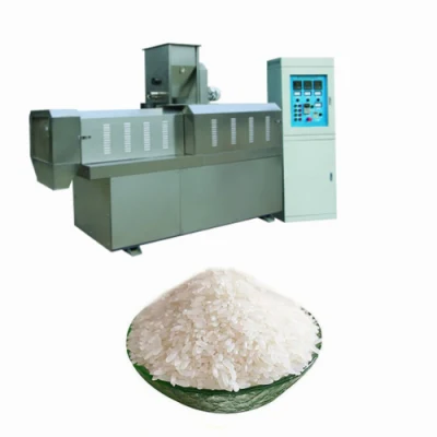 Maquinaria para molino de arroz nutritivo Línea de producción de máquina para hacer arroz artificial Fabricante de 500 kg/h en China