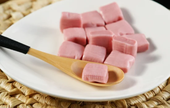 Deliciosos dulces de forma cuadrada Caramelos de leche gomosos de caramelo suave de alta calidad